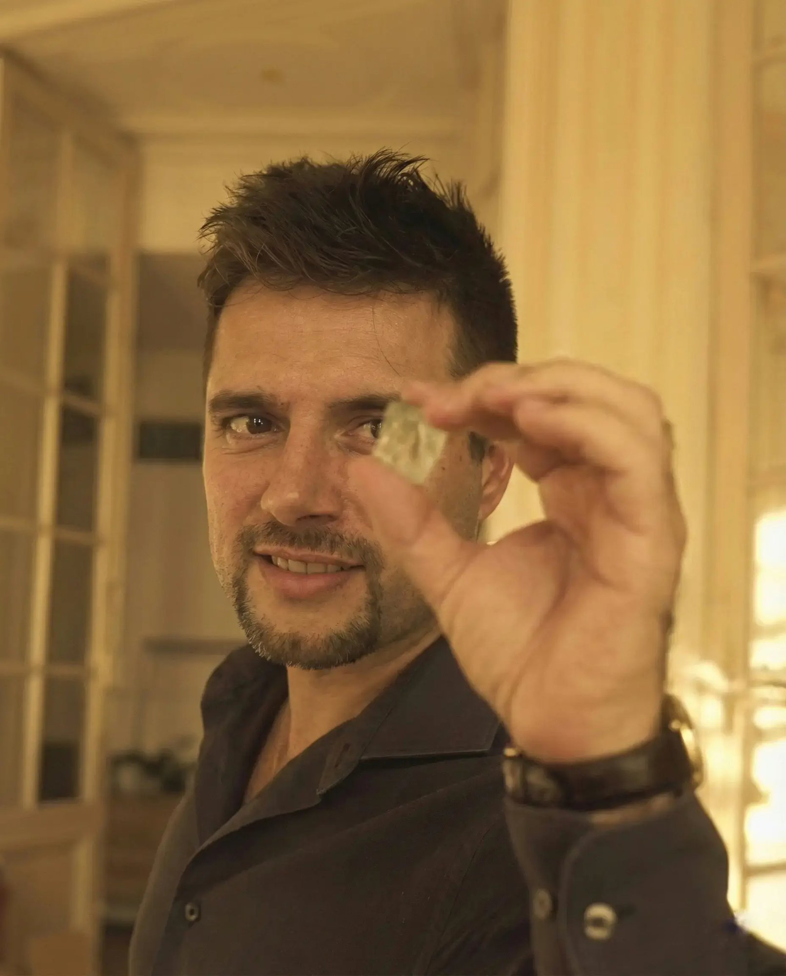 Portrait of Ludovic Oro, co-founder of Maison ORO & BAUD